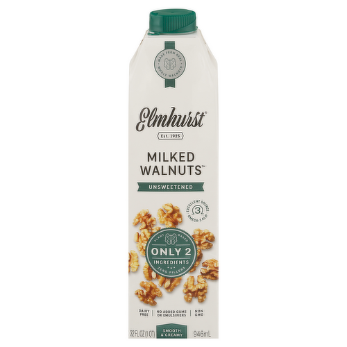 Elmhurst Unsweetened Milked Walnuts
