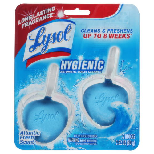 Lysol Hygienic Automatic Toilet Cleaner Atlantic Fresh Scent