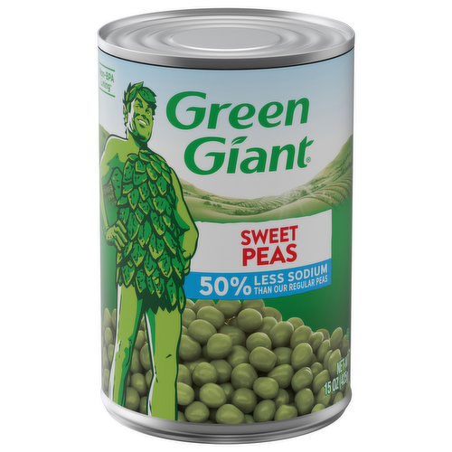 Green Giant Less Sodium Young Sweet Peas