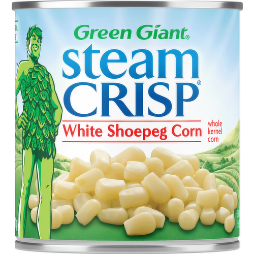 Green Giant Steam Crisp White Shoepeg Corn