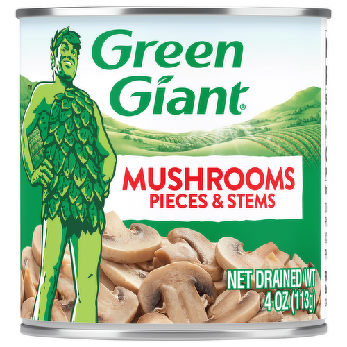 Green Giant Mushrooms Pieces & Stems