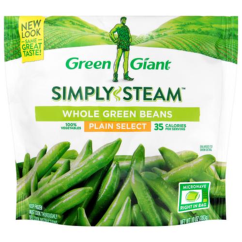 Green Giant Simply Steam Plain Select Whole Green Beans