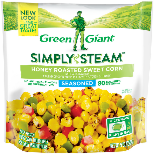 Green Giant Simply Steam Seasoned Honey Roasted Sweet Corn