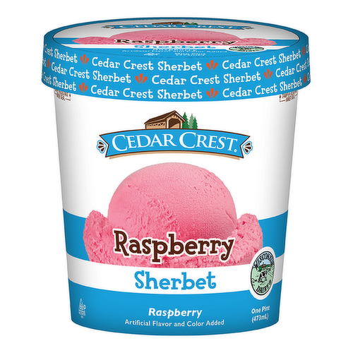 Cedar Crest Raspberry Sherbet