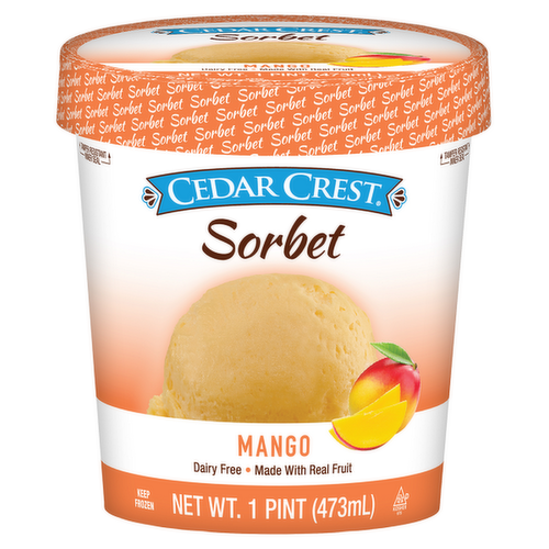Cedar Crest Mango Sorbet