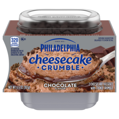 Philadelphia Chocolate Cheesecake Crumble