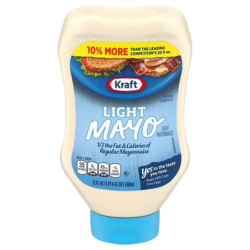 Kraft Light Mayo Squeeze Bottle
