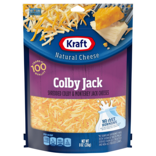 Kraft Shredded Colby & Monterey Jack Cheese