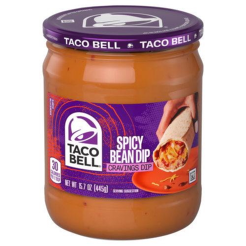 Taco Bell Spicy Bean Dip Cravings Dip