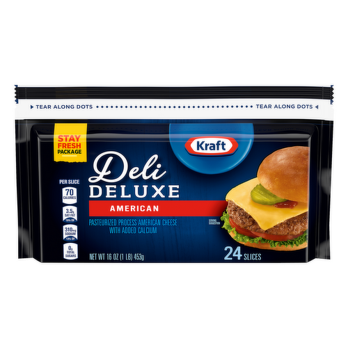 Kraft Deli Deluxe American Cheese Slices