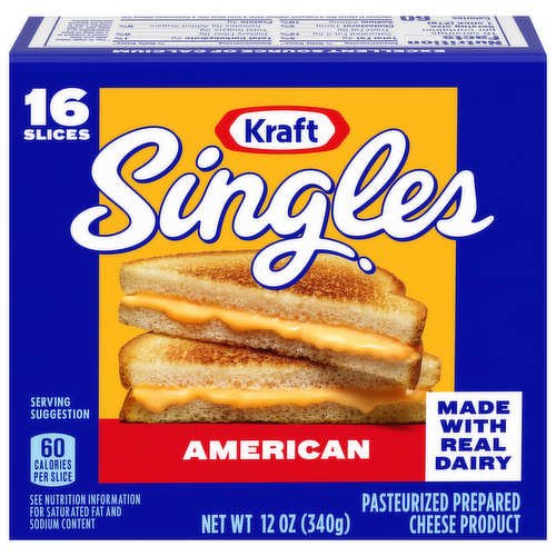 Kraft Singles American Cheese Slices