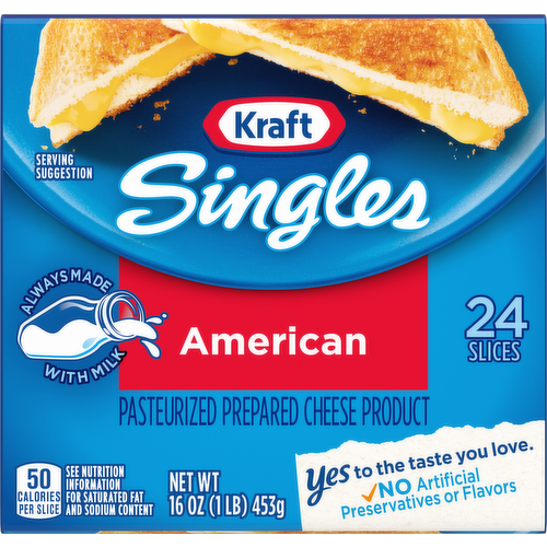 Kraft Singles American Cheese Slices