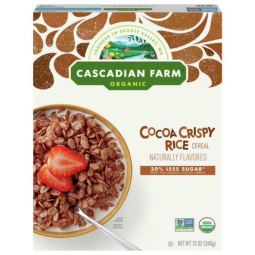 Cascadian Farm Organic Cocoa Crispy Rice Cereal