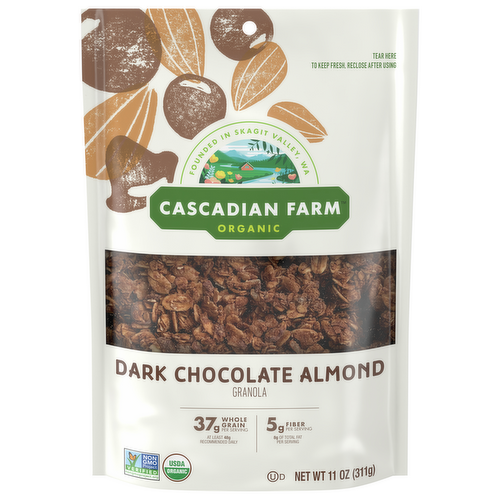 Cascadian Farm Organic Dark Chocolate Almond Granola