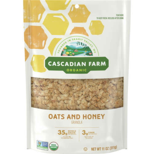 Cascadian Farm Organic Oats & Honey Granola