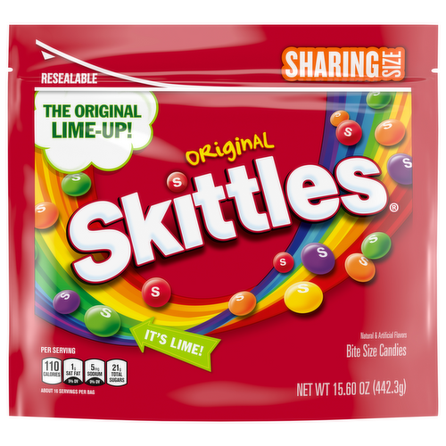 Skittles Original Bite Size Candies Sharing Size