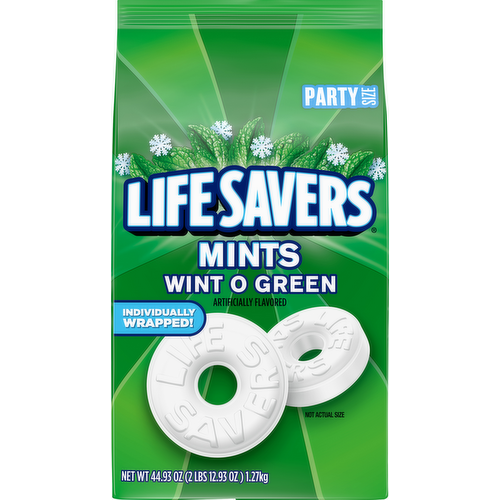 Life Savers Wint O Green Mints Party Size