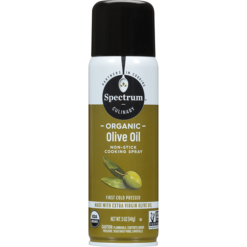 Spectrum Culinary Organic Olive Oil Non-Stick Cooking Spray