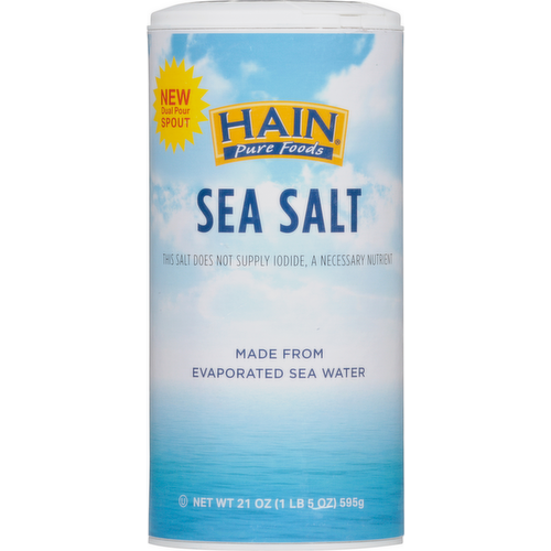 Hain Pure Foods Sea Salt