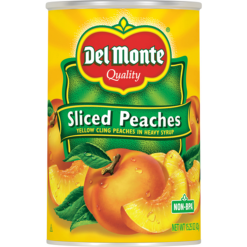 Del Monte Sliced Peaches