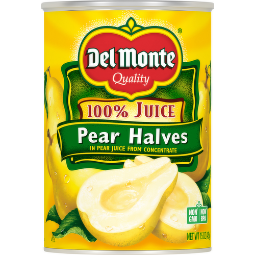 Del Monte Natural Pear Halves