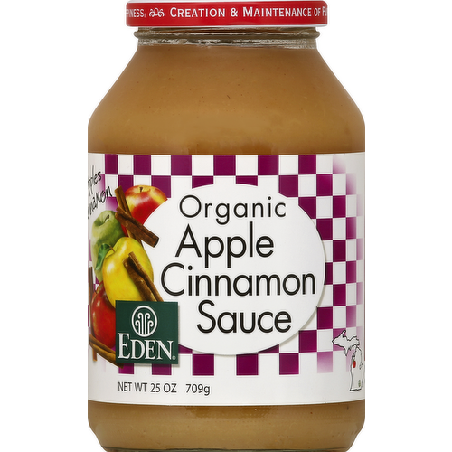 Eden Organic Apple Cinnamon Sauce
