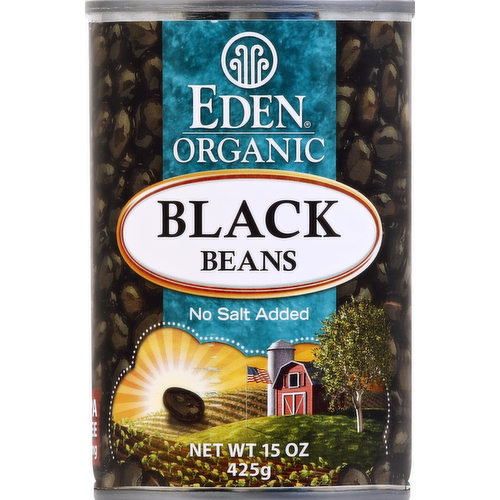 Eden Foods Organic Black Beans No Salt Added