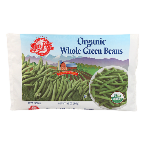 Sno Pac Organic Whole Green Beans