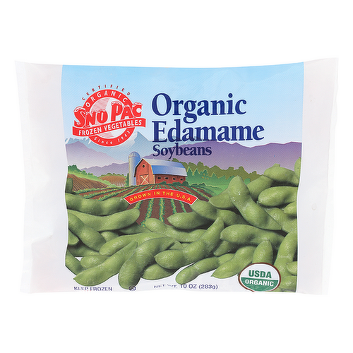 Sno Pac Organic Edamame In Pod Soybeans