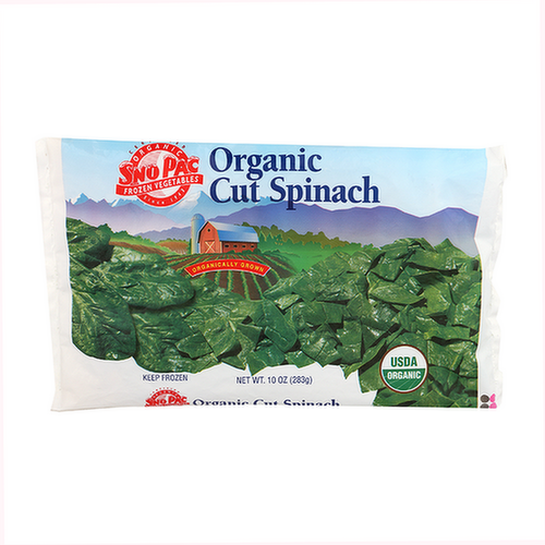 Sno Pac Organic Cut Leaf Spinach