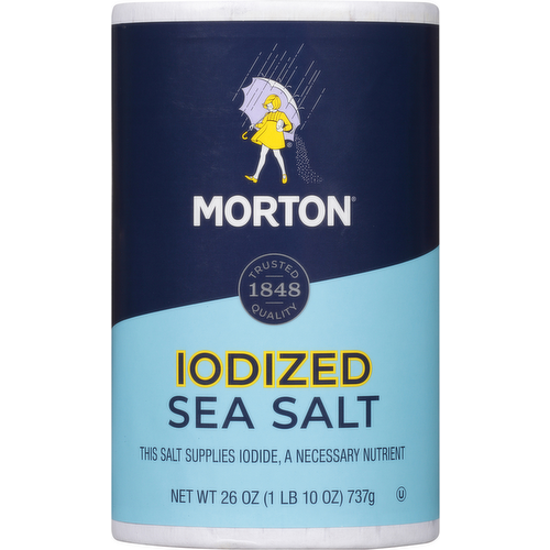 Morton Iodized Sea Salt