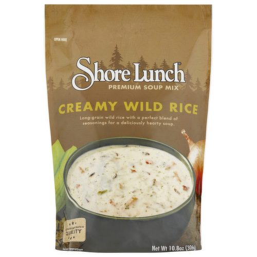 Shore Lunch Creamy Wild Rice Soup Mix