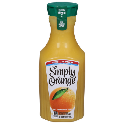 Simply Orange Medium Pulp Orange Juice