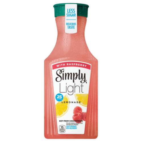 Simply Light Lemonade with Raspberry