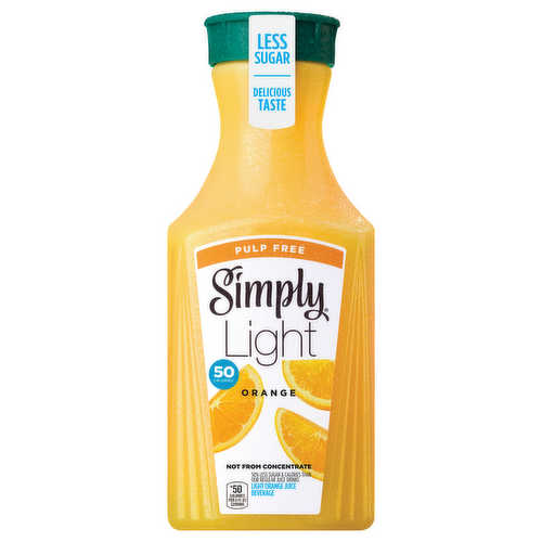 Simply Light Orange Pulp Free Orange Juice