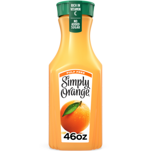 Simply Orange Pulp Free Orange Juice