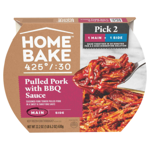 HomeBake Pulled Pork with BBQ Sauce