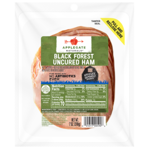 Applegate Farms Uncured Black Forest Ham