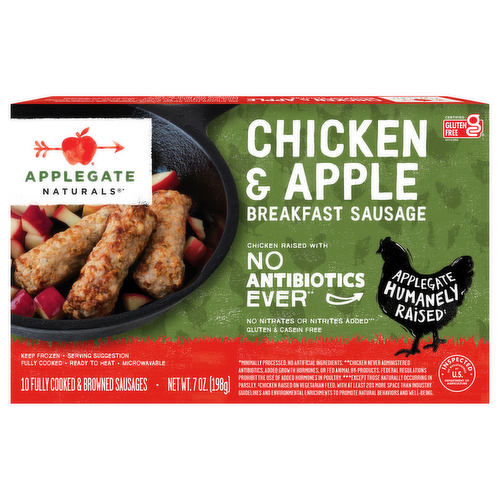 Applegate Farms Chicken & Apple Breakfast Sausage