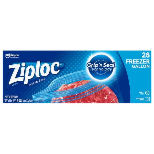 Ziploc Gallon Freezer Storage Bags