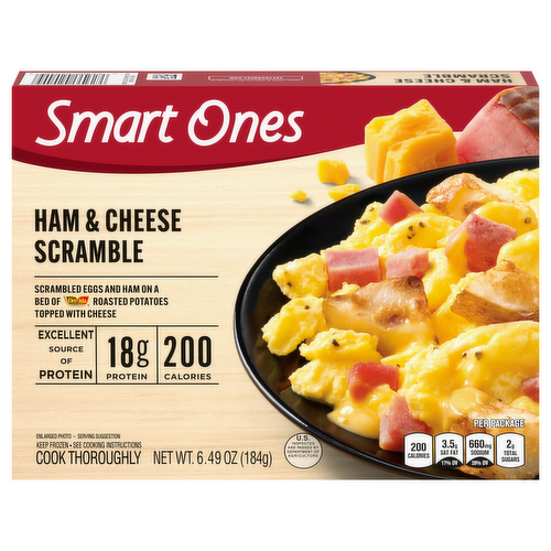 Smart Ones Ham & Cheese Egg White Scramble