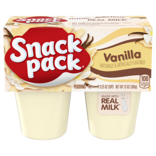 Snack Pack Vanilla Pudding