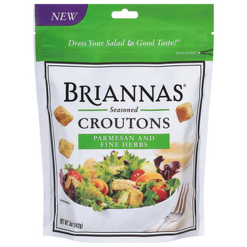 Brianna's Parmesan and Fine Herbs Seasoned Croutons