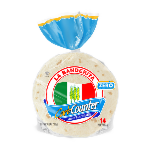 La Banderita Carb Counter Street Taco Tortillas