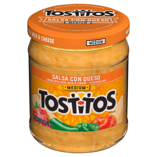 Tostitos Medium Salsa Con Queso Dip