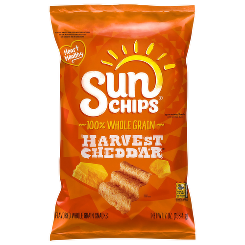 Sun Chips Harvest Cheddar Multigrain Snacks