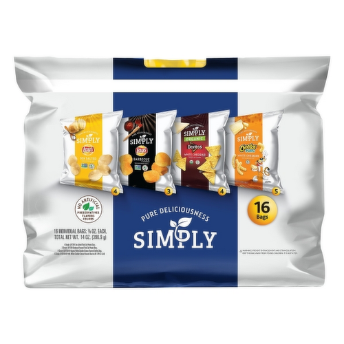 Frito-Lay Pure Deliciousness Simply Mix Snack Chips Smart Buy Value Pack