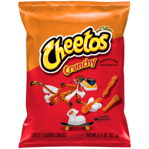 Cheetos Crunchy Cheese Flavored Snacks