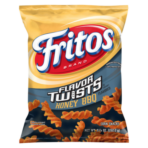 Fritos Flavor Twists Honey BBQ Flavored Corn Chips