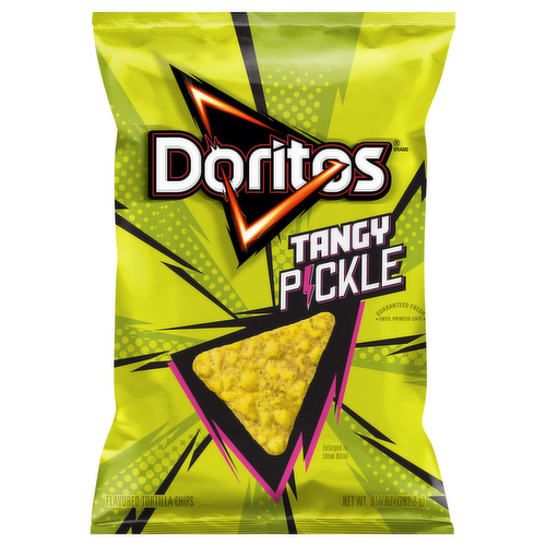 Doritos Tangy Pickle Flavored Tortilla Chips